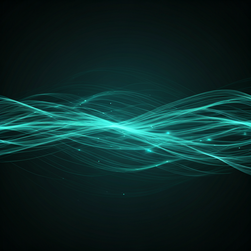 Abstract digital network representing AI connectivity